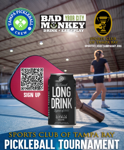 Sports Club of Tampa Bay's 1st Annual Pickleball Tournament *POSTPONED TO A FUTURE DATE*