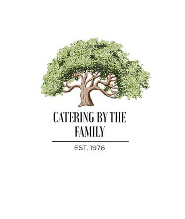 catering by the family logo
